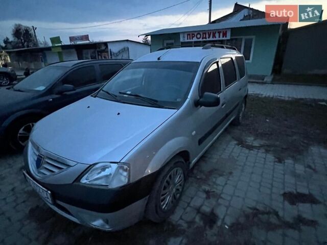 Серый Дачия Logan MCV, объемом двигателя 1.6 л и пробегом 303 тыс. км за 3900 $, фото 1 на Automoto.ua