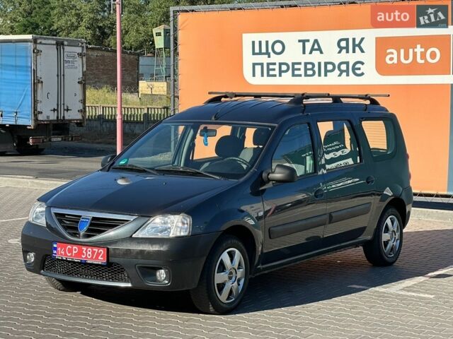 Серый Дачия Logan MCV, объемом двигателя 1.6 л и пробегом 187 тыс. км за 5800 $, фото 1 на Automoto.ua