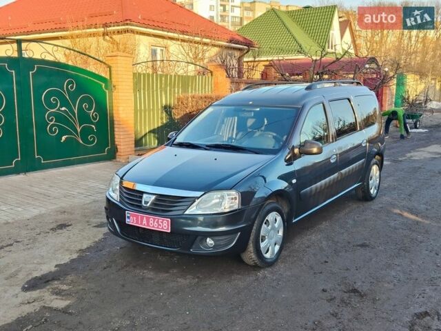 Серый Дачия Logan MCV, объемом двигателя 1.6 л и пробегом 139 тыс. км за 6650 $, фото 1 на Automoto.ua