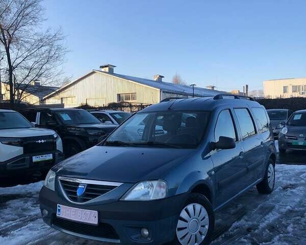 Синій Дачія Logan MCV, об'ємом двигуна 1.6 л та пробігом 199 тис. км за 5800 $, фото 1 на Automoto.ua