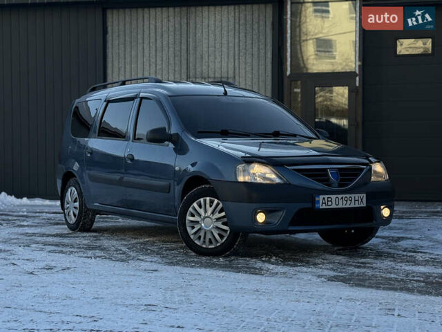 Синий Дачия Logan MCV, объемом двигателя 1.6 л и пробегом 160 тыс. км за 5350 $, фото 1 на Automoto.ua