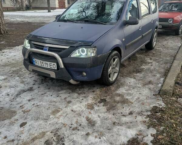 Синій Дачія Logan MCV, об'ємом двигуна 1.6 л та пробігом 215 тис. км за 4300 $, фото 1 на Automoto.ua