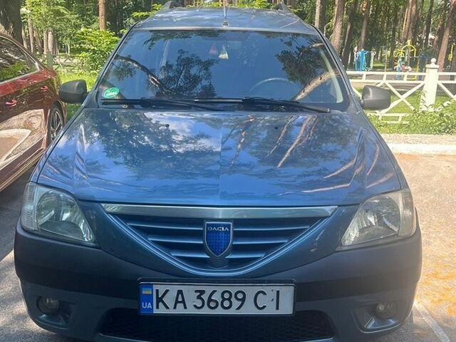 Синий Дачия Logan MCV, объемом двигателя 1.6 л и пробегом 170 тыс. км за 5300 $, фото 1 на Automoto.ua