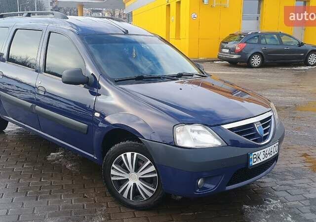 Синій Дачія Logan MCV, об'ємом двигуна 1.6 л та пробігом 267 тис. км за 4899 $, фото 1 на Automoto.ua