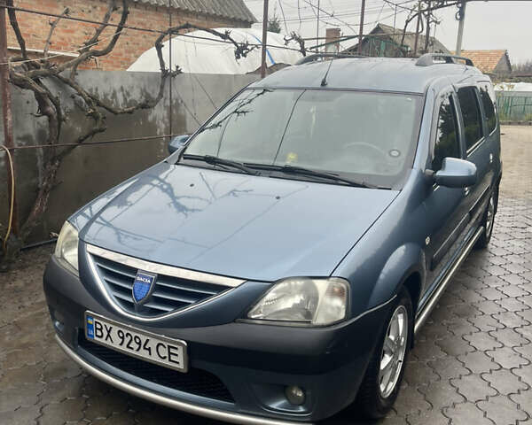 Синий Дачия Logan MCV, объемом двигателя 1.6 л и пробегом 275 тыс. км за 5250 $, фото 1 на Automoto.ua