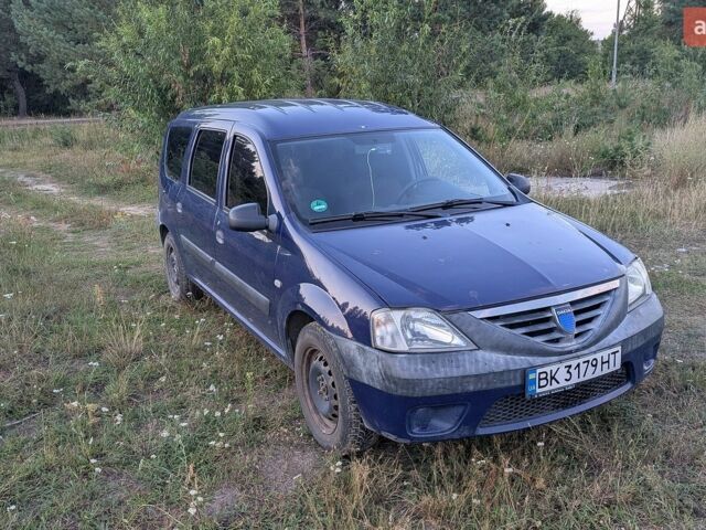 Синій Дачія Logan MCV, об'ємом двигуна 1.6 л та пробігом 170 тис. км за 4500 $, фото 1 на Automoto.ua