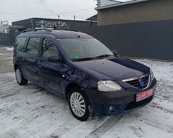 Синій Дачія Logan MCV, об'ємом двигуна 1.6 л та пробігом 194 тис. км за 5900 $, фото 1 на Automoto.ua