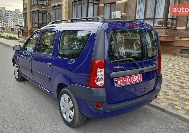 Синій Дачія Logan MCV, об'ємом двигуна 1.6 л та пробігом 150 тис. км за 5850 $, фото 1 на Automoto.ua