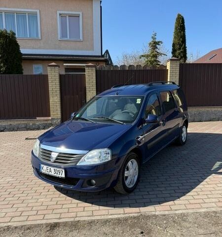 Синий Дачия Logan MCV, объемом двигателя 1.6 л и пробегом 200 тыс. км за 6650 $, фото 1 на Automoto.ua