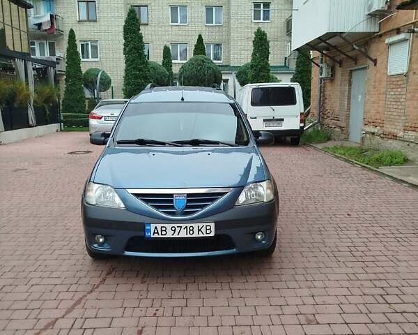 Синій Дачія Logan MCV, об'ємом двигуна 1.6 л та пробігом 196 тис. км за 5500 $, фото 1 на Automoto.ua