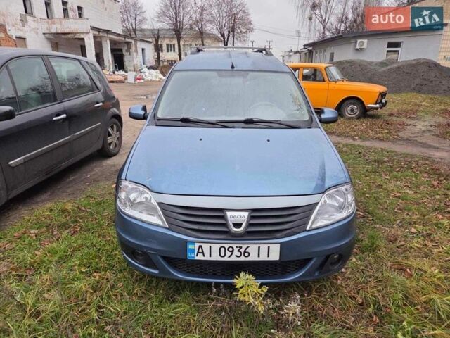 Синий Дачия Logan MCV, объемом двигателя 1.6 л и пробегом 230 тыс. км за 4500 $, фото 1 на Automoto.ua