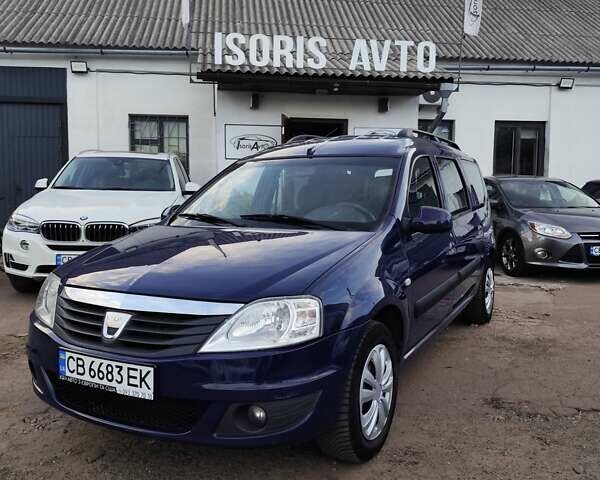 Синий Дачия Logan MCV, объемом двигателя 1.6 л и пробегом 239 тыс. км за 5600 $, фото 1 на Automoto.ua