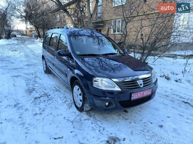 Синій Дачія Logan MCV, об'ємом двигуна 1.6 л та пробігом 226 тис. км за 5950 $, фото 1 на Automoto.ua