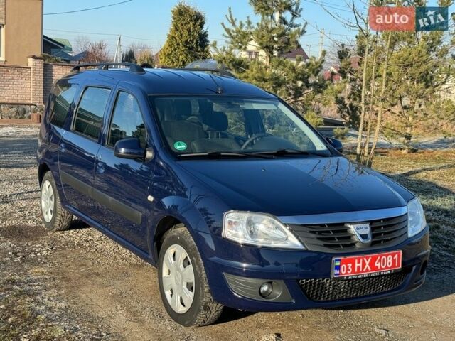 Синій Дачія Logan MCV, об'ємом двигуна 1.6 л та пробігом 118 тис. км за 5950 $, фото 1 на Automoto.ua