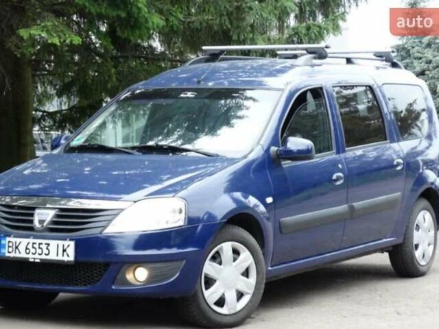 Синій Дачія Logan MCV, об'ємом двигуна 1.6 л та пробігом 263 тис. км за 6996 $, фото 1 на Automoto.ua