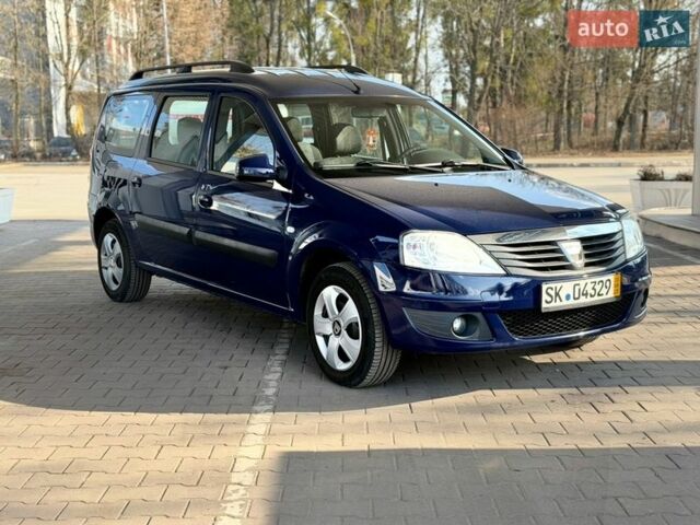 Синій Дачія Logan MCV, об'ємом двигуна 1.6 л та пробігом 198 тис. км за 6350 $, фото 1 на Automoto.ua