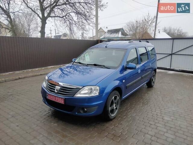 Синій Дачія Logan MCV, об'ємом двигуна 1.6 л та пробігом 176 тис. км за 6800 $, фото 1 на Automoto.ua