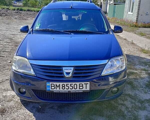 Синий Дачия Logan MCV, объемом двигателя 1.6 л и пробегом 197 тыс. км за 4750 $, фото 1 на Automoto.ua