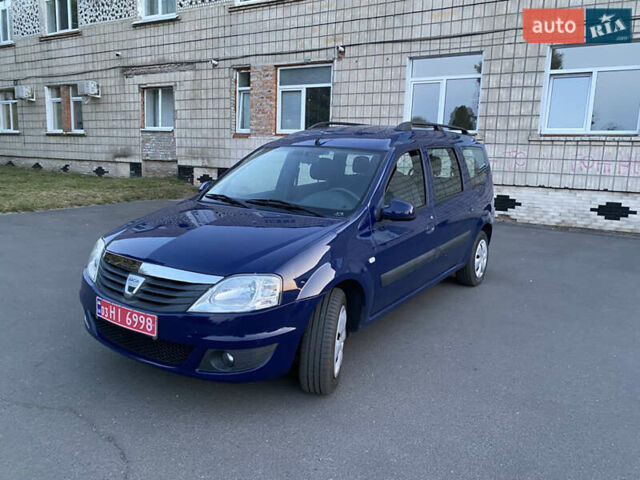 Дачия Logan MCV 2009 в Конотопе на Automoto.ua Синий Дачия Logan MCV, объемом двигателя 1.6 л и пробегом 186 тыс. км за 5650 $, фото 1 на Automoto.ua