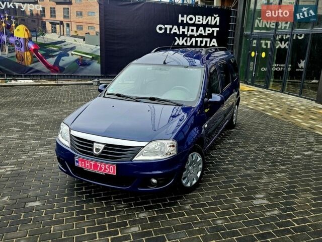 Синій Дачія Logan MCV, об'ємом двигуна 1.6 л та пробігом 194 тис. км за 6000 $, фото 1 на Automoto.ua
