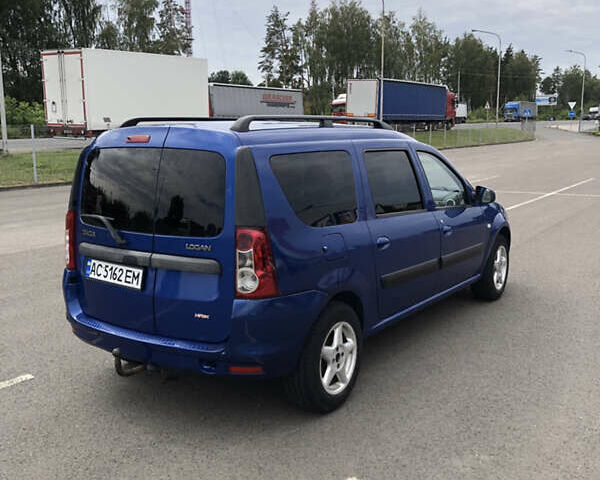 Синий Дачия Logan MCV, объемом двигателя 1.6 л и пробегом 140 тыс. км за 4500 $, фото 1 на Automoto.ua
