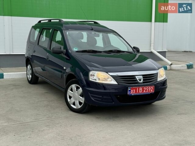 Синій Дачія Logan MCV, об'ємом двигуна 1.6 л та пробігом 168 тис. км за 5500 $, фото 1 на Automoto.ua