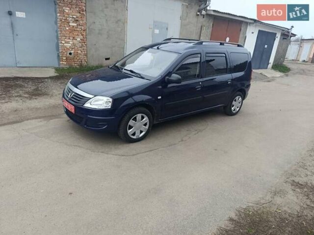 Дачия Logan MCV 2011 в Конотопе на Automoto.ua Синий Дачия Logan MCV, объемом двигателя 1.6 л и пробегом 170 тыс. км за 5800 $, фото 1 на Automoto.ua
