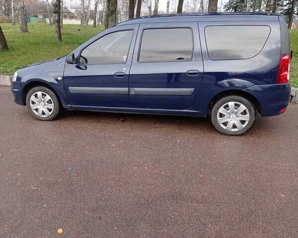 Синий Дачия Logan MCV, объемом двигателя 1.6 л и пробегом 195 тыс. км за 5963 $, фото 1 на Automoto.ua