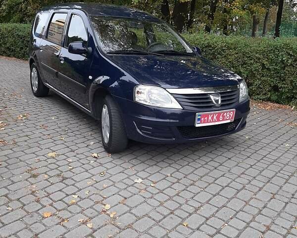 Синій Дачія Logan MCV, об'ємом двигуна 1.6 л та пробігом 180 тис. км за 5850 $, фото 1 на Automoto.ua