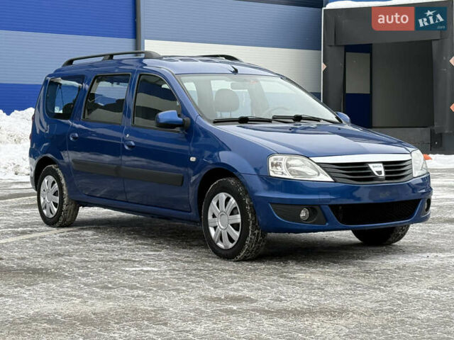 Синий Дачия Logan MCV, объемом двигателя 1.6 л и пробегом 218 тыс. км за 6450 $, фото 1 на Automoto.ua