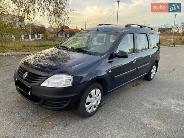 Синій Дачія Logan MCV, об'ємом двигуна 1.6 л та пробігом 215 тис. км за 5100 $, фото 1 на Automoto.ua