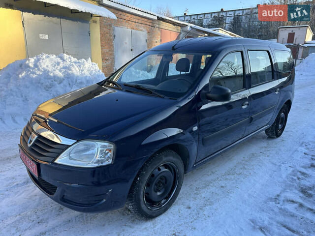 Синий Дачия Logan MCV, объемом двигателя 1.6 л и пробегом 210 тыс. км за 6550 $, фото 1 на Automoto.ua