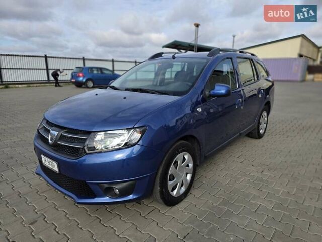 Дачия Logan MCV 2013 в Луцке на Automoto.ua Синий Дачия Logan MCV, объемом двигателя 0.9 л и пробегом 163 тыс. км за 5550 $, фото 1 на Automoto.ua
