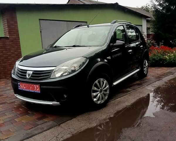 Чорний Дачія Sandero StepWay, об'ємом двигуна 1.6 л та пробігом 182 тис. км за 6700 $, фото 1 на Automoto.ua