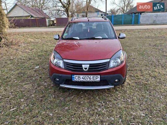 Червоний Дачія Sandero StepWay, об'ємом двигуна 1.6 л та пробігом 154 тис. км за 5700 $, фото 1 на Automoto.ua