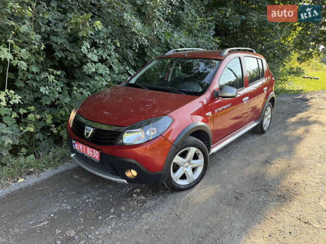 Дачия Sandero StepWay 2011 в Ровно на Automoto.ua Красный Дачия Sandero StepWay, объемом двигателя 1.6 л и пробегом 220 тыс. км за 6800 $, фото 1 на Automoto.ua