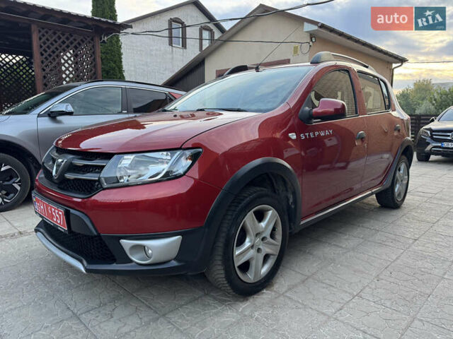 Червоний Дачія Sandero StepWay, об'ємом двигуна 0.9 л та пробігом 174 тис. км за 6999 $, фото 1 на Automoto.ua