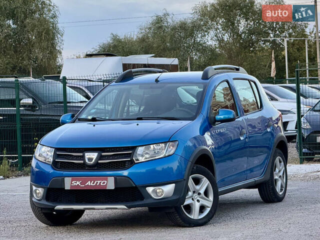 Синий Дачия Sandero StepWay, объемом двигателя 1.5 л и пробегом 219 тыс. км за 7800 $, фото 1 на Automoto.ua