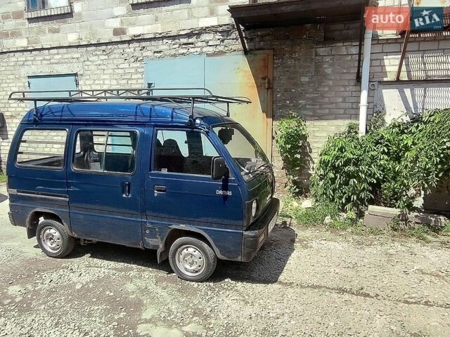 Синий Дэу Дамас, объемом двигателя 0.8 л и пробегом 130 тыс. км за 1500 $, фото 1 на Automoto.ua