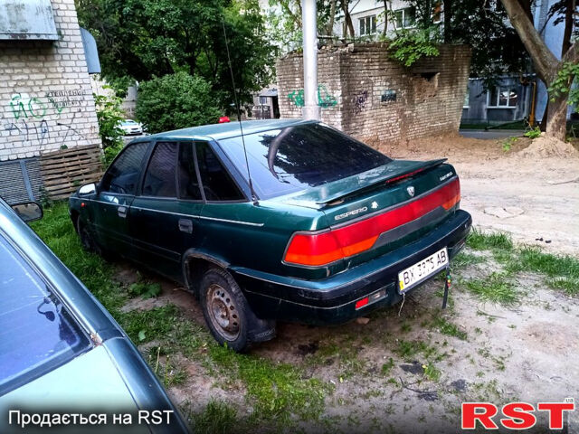 Зеленый Дэу Эсперо, объемом двигателя 2 л и пробегом 160 тыс. км за 650 $, фото 1 на Automoto.ua