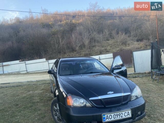 Чорний Деу Еванда, об'ємом двигуна 2 л та пробігом 210 тис. км за 2200 $, фото 1 на Automoto.ua