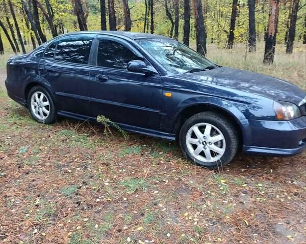 Синий Дэу Эванда, объемом двигателя 2 л и пробегом 192 тыс. км за 3500 $, фото 1 на Automoto.ua