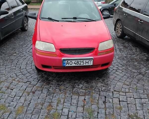 Червоний Деу Калос, об'ємом двигуна 1.4 л та пробігом 208 тис. км за 2183 $, фото 1 на Automoto.ua