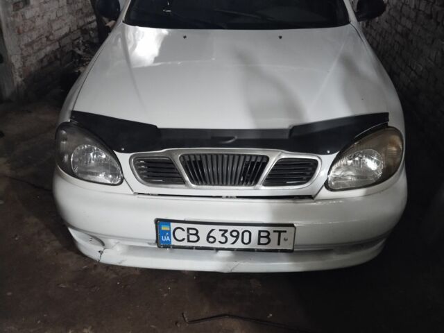 Белый Дэу Ланос, объемом двигателя 1.5 л и пробегом 3 тыс. км за 1400 $, фото 1 на Automoto.ua