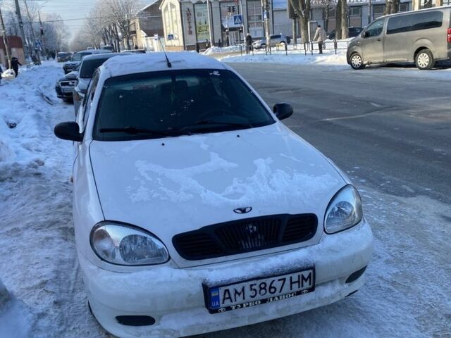 Белый Дэу Ланос, объемом двигателя 1.5 л и пробегом 3 тыс. км за 2600 $, фото 1 на Automoto.ua