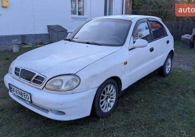 Дэу Ланос 1998 в Шепетовке на Automoto.ua Белый Дэу Ланос, объемом двигателя 1.5 л и пробегом 149 тыс. км за 1000 $, фото 1 на Automoto.ua