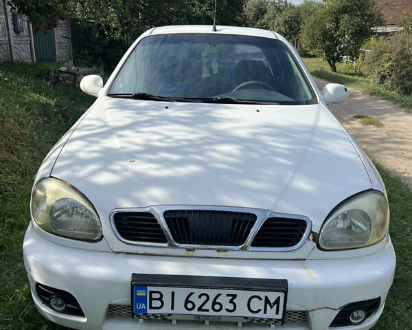 Білий Деу Ланос, об'ємом двигуна 1.5 л та пробігом 350 тис. км за 1600 $, фото 1 на Automoto.ua