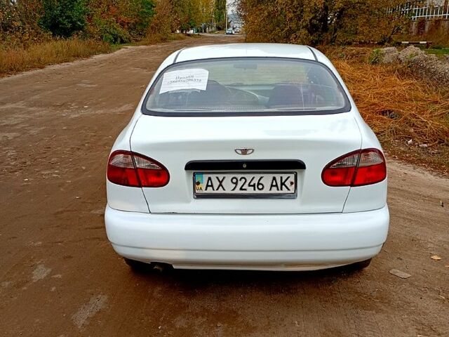 Белый Дэу Ланос, объемом двигателя 1.5 л и пробегом 0 тыс. км за 1800 $, фото 1 на Automoto.ua