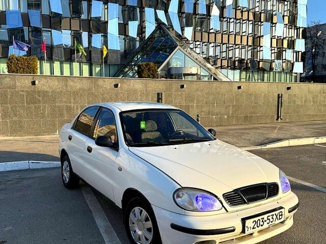 Белый Дэу Ланос, объемом двигателя 1.5 л и пробегом 0 тыс. км за 870 $, фото 1 на Automoto.ua