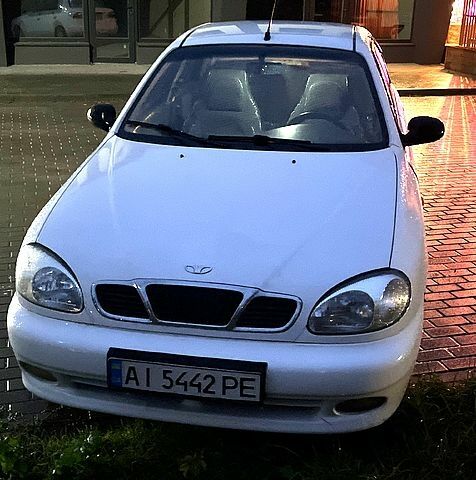 Белый Дэу Ланос, объемом двигателя 1.5 л и пробегом 0 тыс. км за 2700 $, фото 1 на Automoto.ua